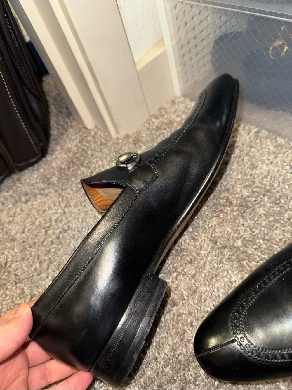 Gucci Brogue Horsebit Loafer